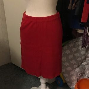 Moda int’l red skirt.